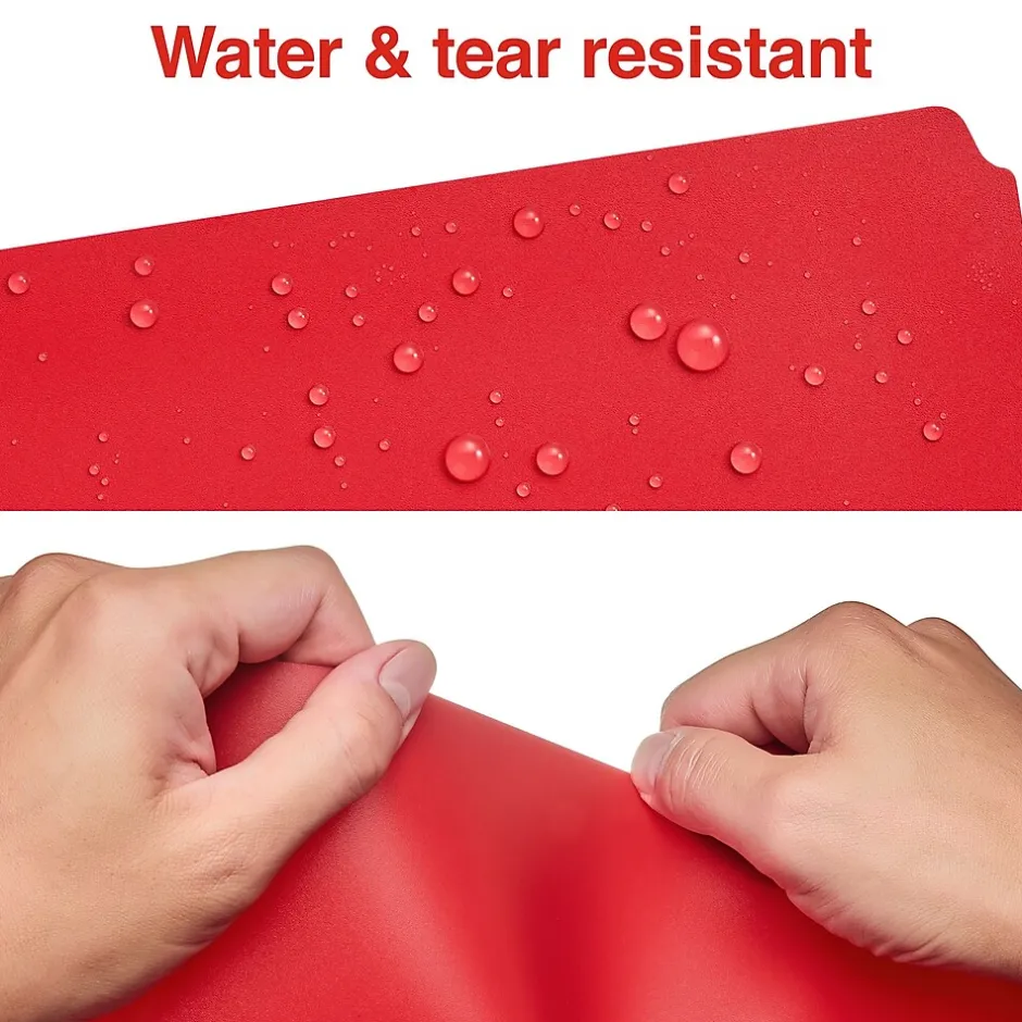 Staples File Folder, 1/3-Cut Tab, Letter Size, Plastic, Assorted Colors, 30/Box (ST62541) Hot