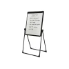 Hot Flip Chart Easel, Black Steel (28216US/50444US) Dry Erase