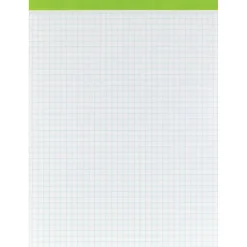 Staples ® Graph Pad, 8.5" x 11.75", Graph Ruled, Assorted Colors, 50 Sheets/Pad (20492/V2) Outlet