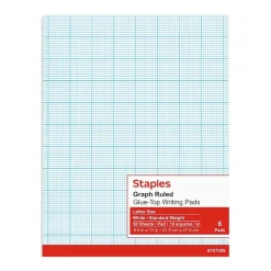 Staples Graph Pad, 8.5