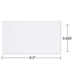 Staples Gummed #6 Business Envelopes, 3 5/8