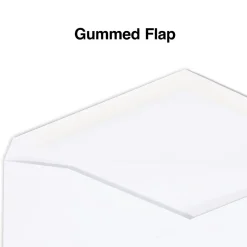 Staples Gummed #9 Business Envelopes, 3 7/8" x 8 7/8", White, 500/Box (247650/19255)* Business