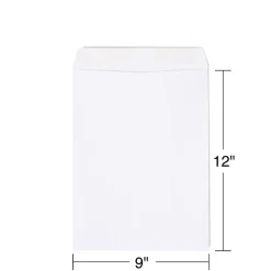 Staples Gummed Catalog Envelopes, 9