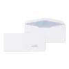 Staples Gummed Security Tinted #10 Window Envelope, 4 1/8" x 9 1/2", White Wove, 500/Box (19806/572043)* Security Tinted