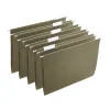Staples ® Hanging File Folders, 5-Tab, Letter Size, Standard Green, 250/Carton (ST116764CT)