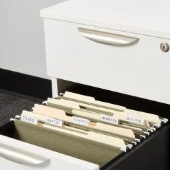 Staples ® Hanging File Folders, 5-Tab, Letter Size, Standard Green, 250/Carton (ST116764CT)