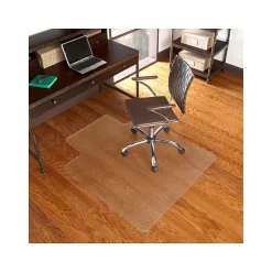 New Hard Floor Chair Mat with Lip, 36" x 48", Clear Vinyl (22024-US) Chair Mats