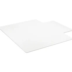 Sale Hard Floor Chair Mat with Lip, 45" x 53", Clear Vinyl (22025-US) Chair Mats