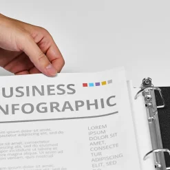 Staples Heavyweight Sheet Protector, 8.5