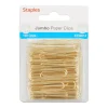 Staples Jumbo Paper Clips, Gold, 100/Pack (32012) Outlet