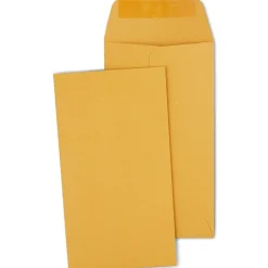 Staples Kraft #5 1/2 Coin Envelope, Other, Brown, 500/Box (ST19851-CC)* Business