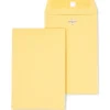 Staples Kraft Clasp & Moistenable Glue Catalog Envelopes, 6" x 9", Brown, 100/Box (ST186999-CC)* Catalog