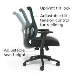 Discount Kroy Ergonomic Fabric Swivel Task Chair, (UN59458) Ergonomic Chairs