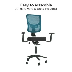 Discount Kroy Ergonomic Fabric Swivel Task Chair, (UN59458) Ergonomic Chairs