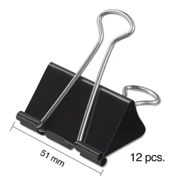 Staples Large Binder Clips, 1