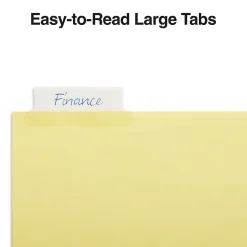 Staples Large Tab Insertable Paper Dividers, Clear 5 Tab, Buff (13486/11110) Sale