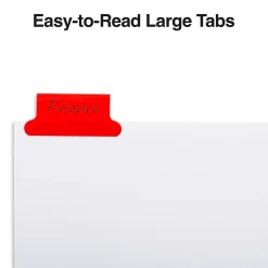 Staples Large Tab Insertable Dividers, 8-Tab, Assorted Colors (13492/11123) Online