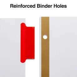 Staples Large Tab Insertable Dividers, 5-Tab, Assorted Colors (13489/11121)