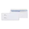 Staples Laser Check Size Gummed Security Tinted Business Envelopes, 3 5/8" x 8 7/8", Wove White, 1000/Box (381898/17046)* Security Tinted