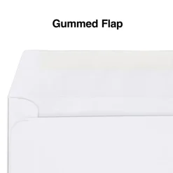 Staples Laser Forms Double Window Envelopes, Wove White, 500/Box (ST473949-CC)* Business