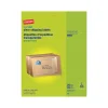 Staples Laser/Inkjet Shipping Labels, 8-1/2" x 11", Clear, 1 Label/Sheet, 25 Sheets/Pack (18091-CC)* Shipping Labels