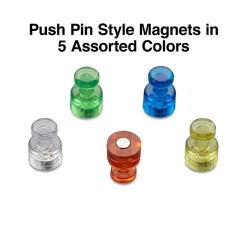 Staples Magnets, Assorted, 10/Pack (33273-CC) Clearance