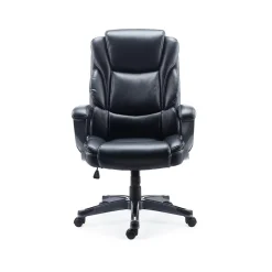 Discount Mcallum Ergonomic Bonded Leather Swivel Manager Chair, (51473) Office Chairs
