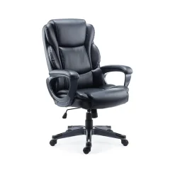 Discount Mcallum Ergonomic Bonded Leather Swivel Manager Chair, (51473) Office Chairs