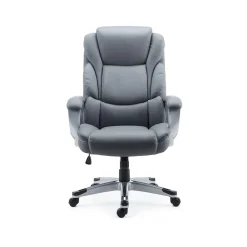 New Mcallum Ergonomic Bonded Leather Swivel Manager Chair, (51474) Ergonomic Chairs