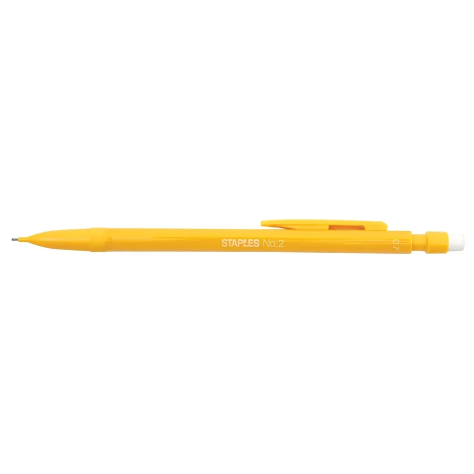 Staples Mechanical Pencil, 0.7mm, #2 Medium Lead, 2 Dozen (26930-CC) Outlet