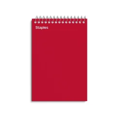 Staples Memo Pad, 4" x 6", College Ruled, Assorted Colors, 50 Sheets/Pad, 5 Pads/Pack (ST11494N) Clearance