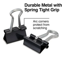 Staples Mini Binder Clips, 0.25