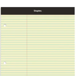 Staples Notepad, 8.5