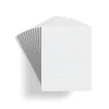 Staples Notepad, 8.5" x 11" (US letter), Wide Ruled, White, 50 Sheets/Pad, Dozen Pads/Pack, 6 Packs/Case (TR57334CT) Clearance