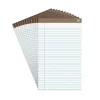 Staples Notepads, 8.5" x 14" (legal), Wide Ruled, White, 50 Sheets/Pad, Dozen Pads/Pack (58189) Online