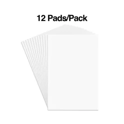 Staples Notepads, 3" x 5", Unruled, White, 100 Sheets/Pad, Dozen Pads/Pack (ST57337) Hot