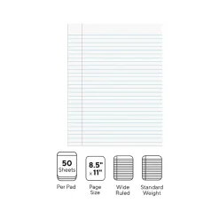 Staples Notepads, 8.5