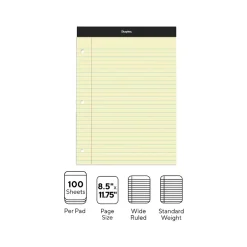 Staples Notepads, 8.5