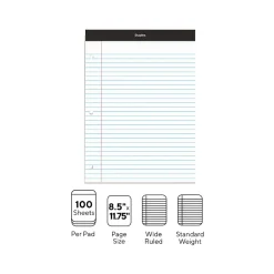 Staples Notepads, 8.5