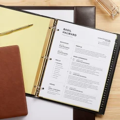 Staples Numeric Leather Dividers, 31-Tab, Black (18947/11485) Sale