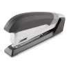 Staples One-Touch Desktop Stapler, 28 Sheet Capacity, Black/Silver, 500 (44426) New