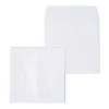 Staples Open End CD/DVD Envelopes, 5" x 5", White, 50/Box (12257)* Business