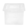 Staples Plastic File Box, Letter/Legal Size, Clear (140050) Sale