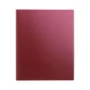 Staples 2-Pocket Presentation Folder, Burgundy (21623-CC/20645)