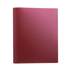 Staples 2-Pocket Presentation Folder, Burgundy (21611-CC/20649) New