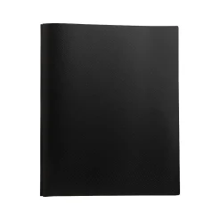 Staples 2-Pocket Presentation Folder, Textured Black (21617-CC/20647) Outlet