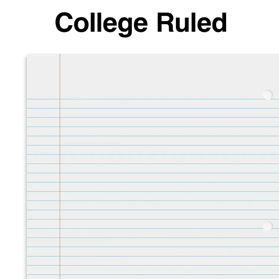 Staples ® Poly 1-Subject Notebook, 8" x 10.5", College Ruled, 70 Sheets, Assorted Colors (27620M) Online