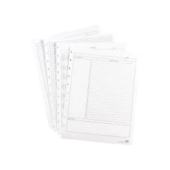 Staples Premium Arc Notebook System Refill Paper, 8.5