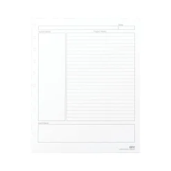 Staples Premium Arc Notebook System Refill Paper, 8.5" x 11", 50 Sheets, College Ruled, White (20021) Hot