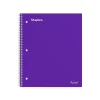 Staples Premium 1-Subject Notebook, 8" x 10.5", Wide Ruled, 100 Sheets, Purple, 12 Notebooks/Carton (TR20960CT) Discount